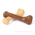 Bone Shape Pet Toys Beef Molar Training Wood